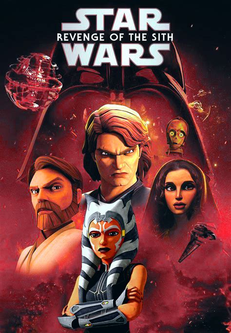 revenge of the sith in clone wars style